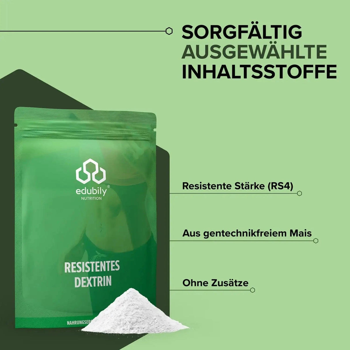 Resistentes Dextrin Pulver kaufen - edubily Ballaststoffe - Fitness Onlineshop