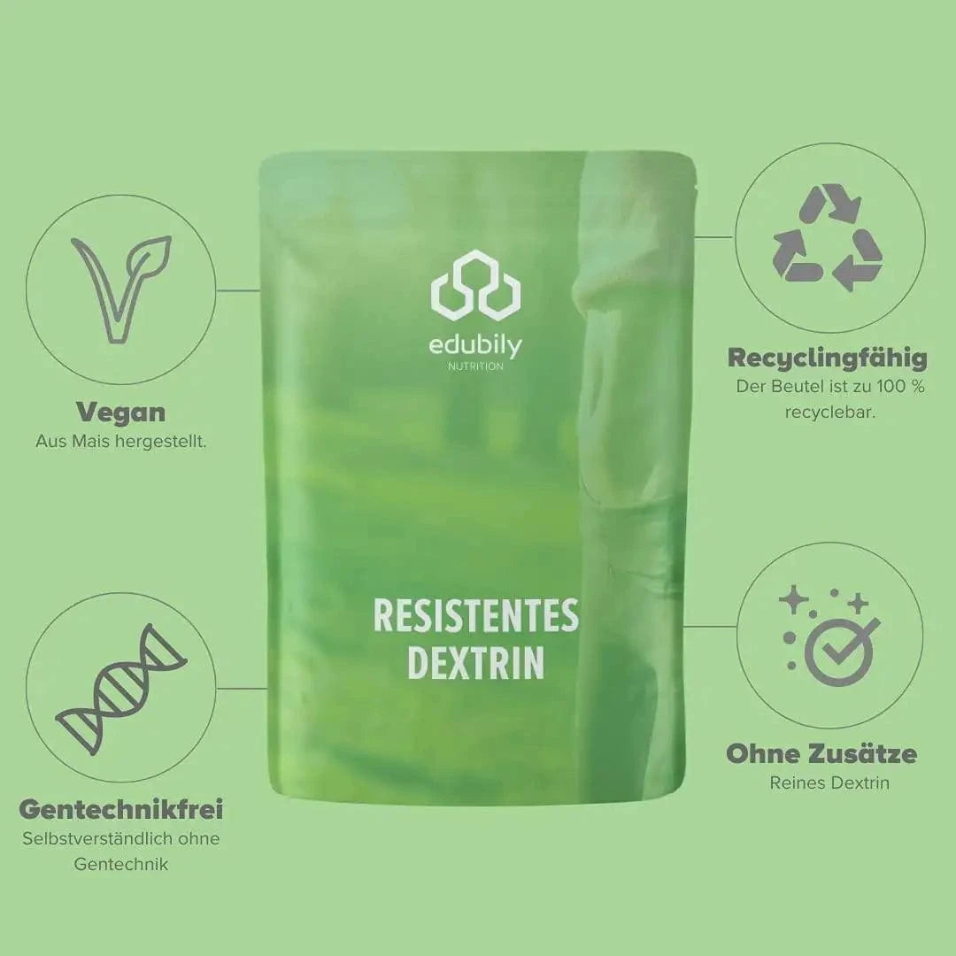 Resistentes Dextrin Pulver kaufen - edubily Ballaststoffe - Fitness Onlineshop