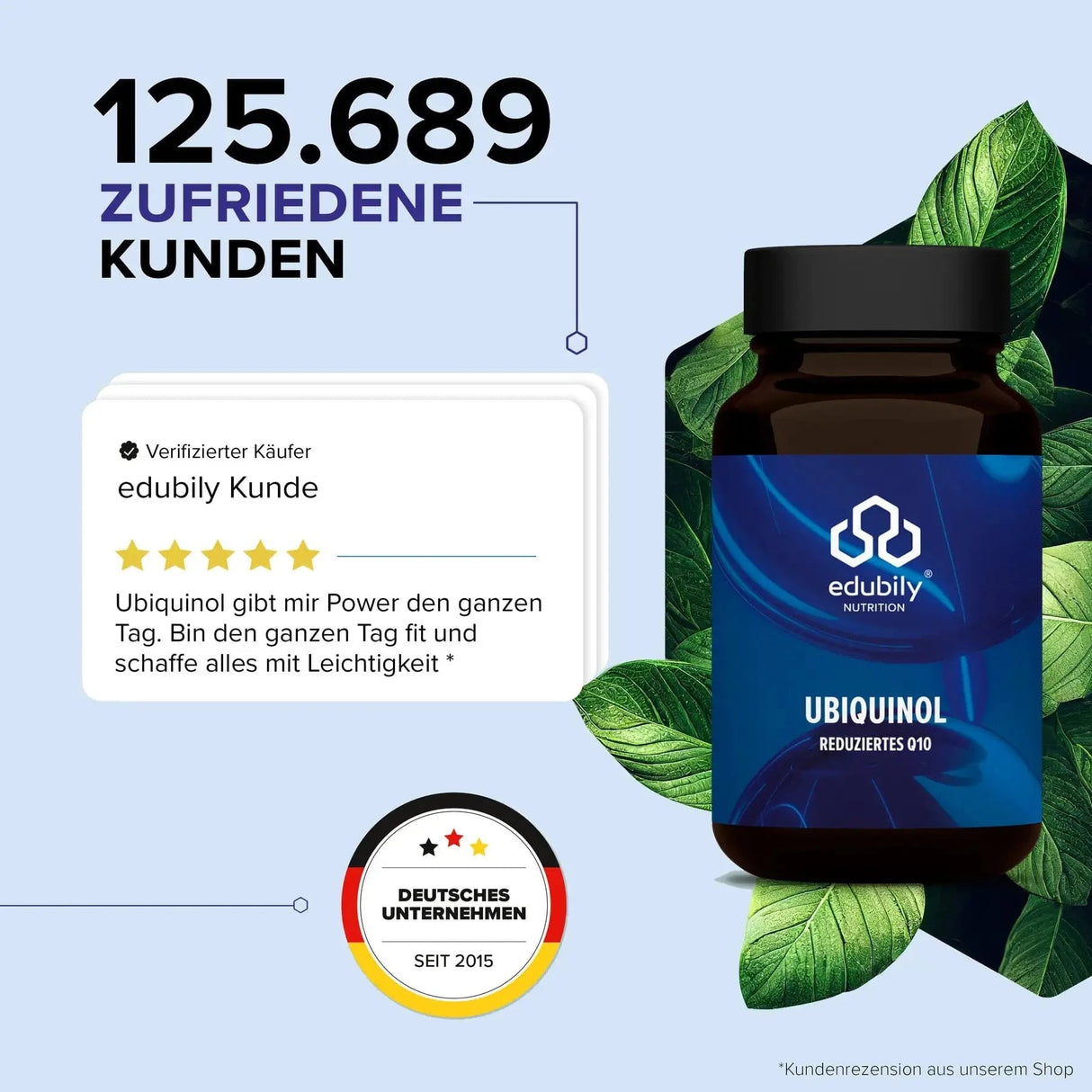 Ubiquinol Kapseln – Reduziertes Q10 von Kaneka® kaufen - edubily Gesundheit - Fitness Onlineshop