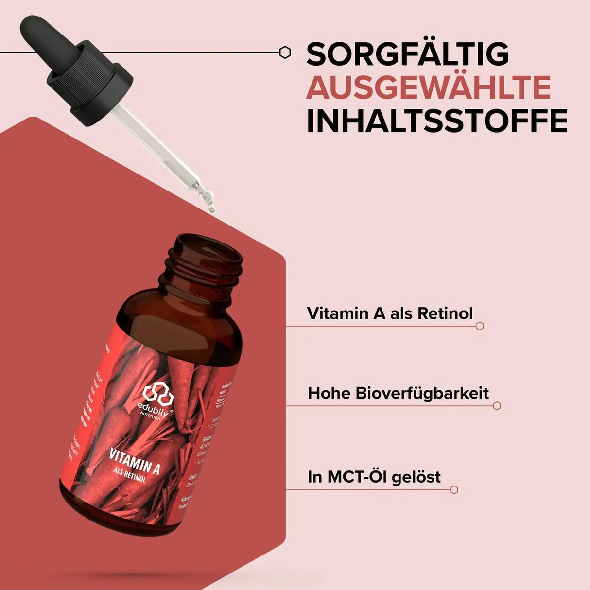 Vitamin A (reines Retinol) kaufen - edubily Vitamine - Fitness Onlineshop