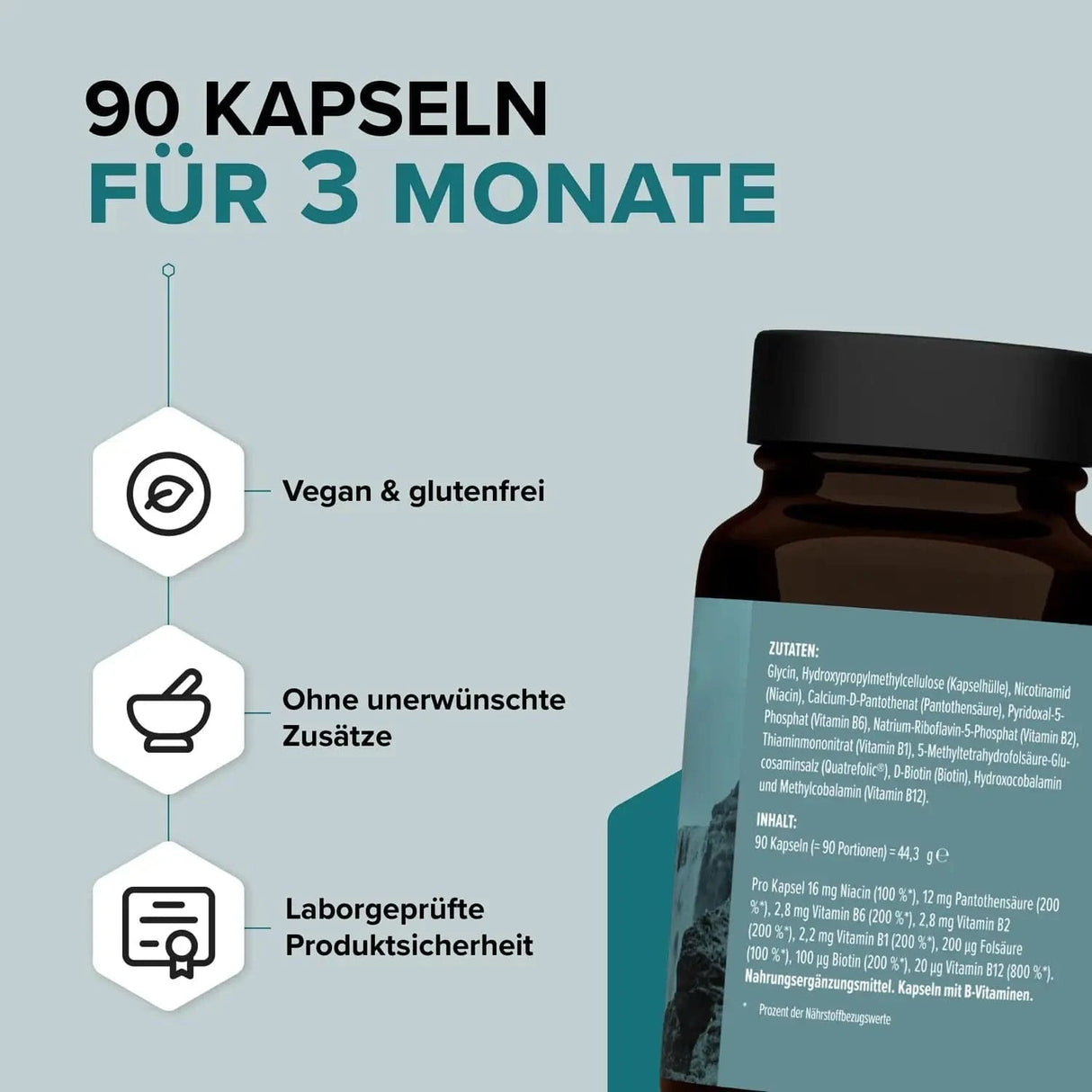 Vitamin B Komplex kaufen - edubily Vitamine - Fitness Onlineshop
