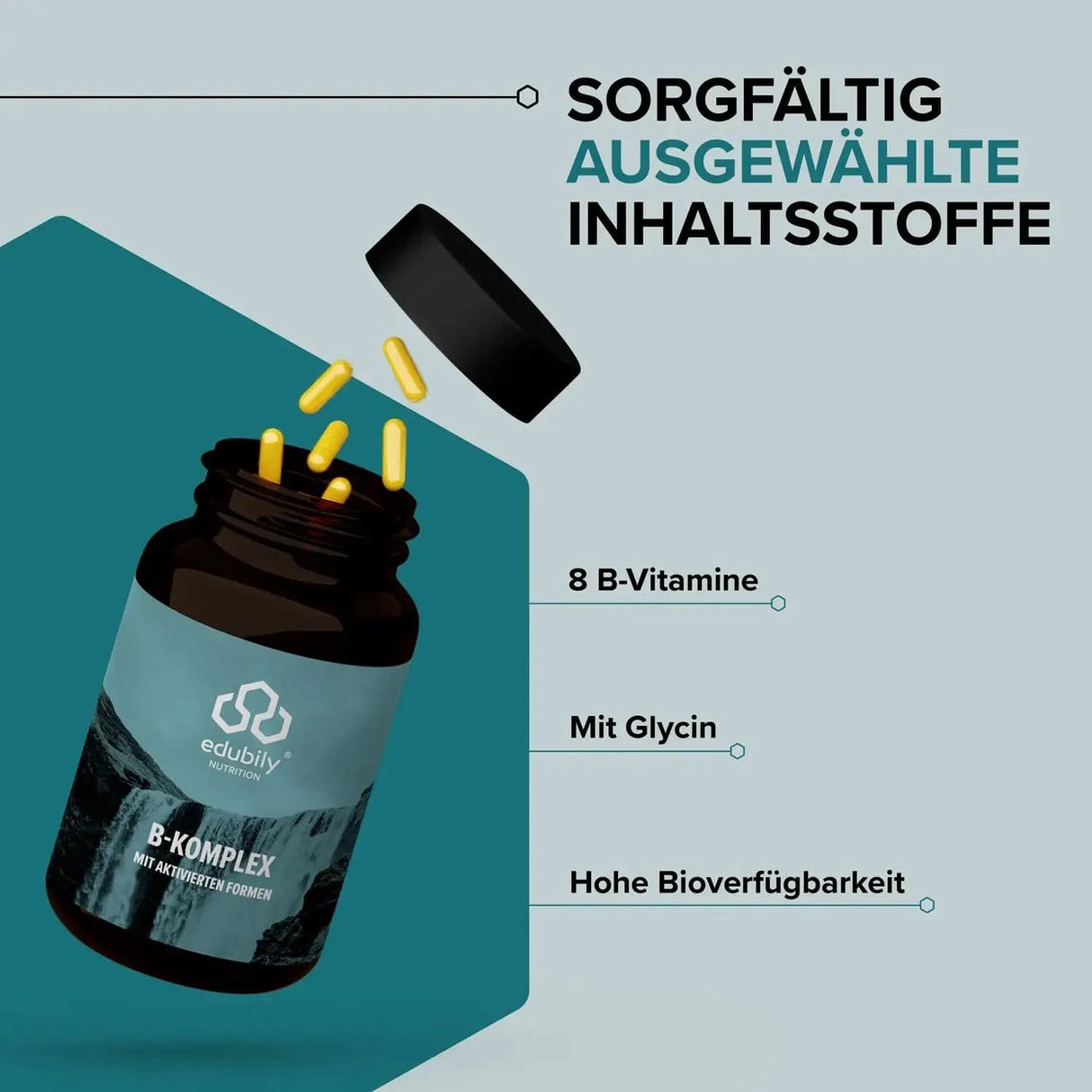 Vitamin B Komplex kaufen - edubily Vitamine - Fitness Onlineshop