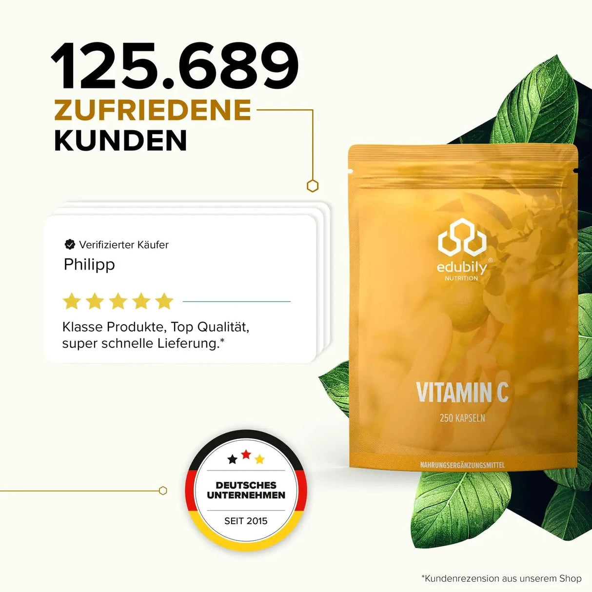 Vitamin C Kapsel kaufen - edubily Vitamine - Fitness Onlineshop