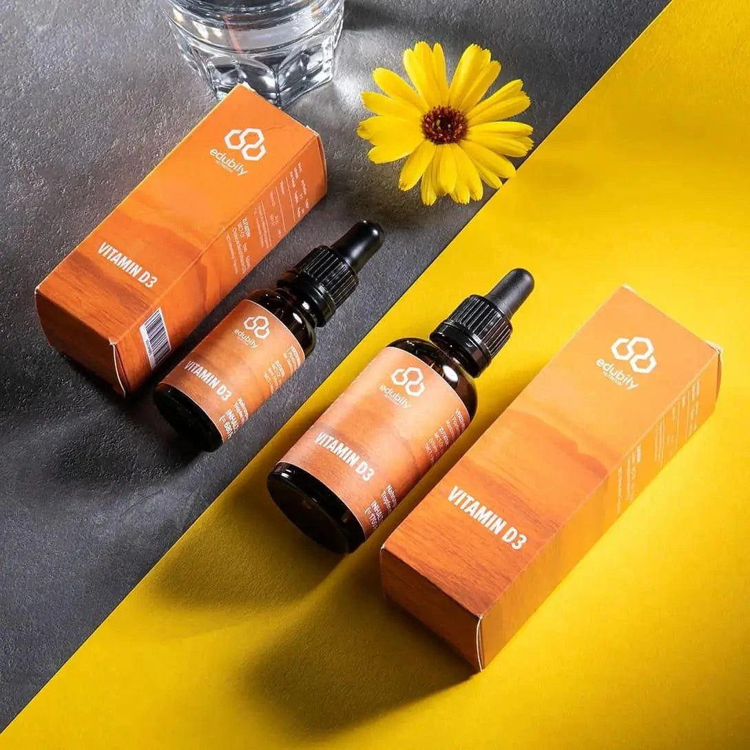 Buy Vitamin D3 50 ml Drops - edubily Vitamins - Online Fitness Store