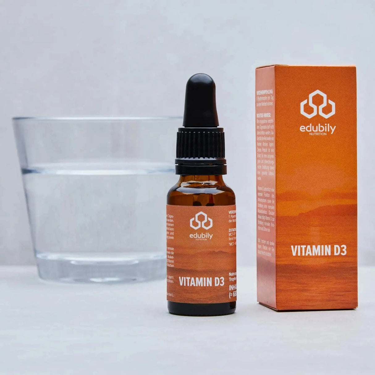 Buy Vitamin D3 50 ml Drops - edubily Vitamins - Online Fitness Store