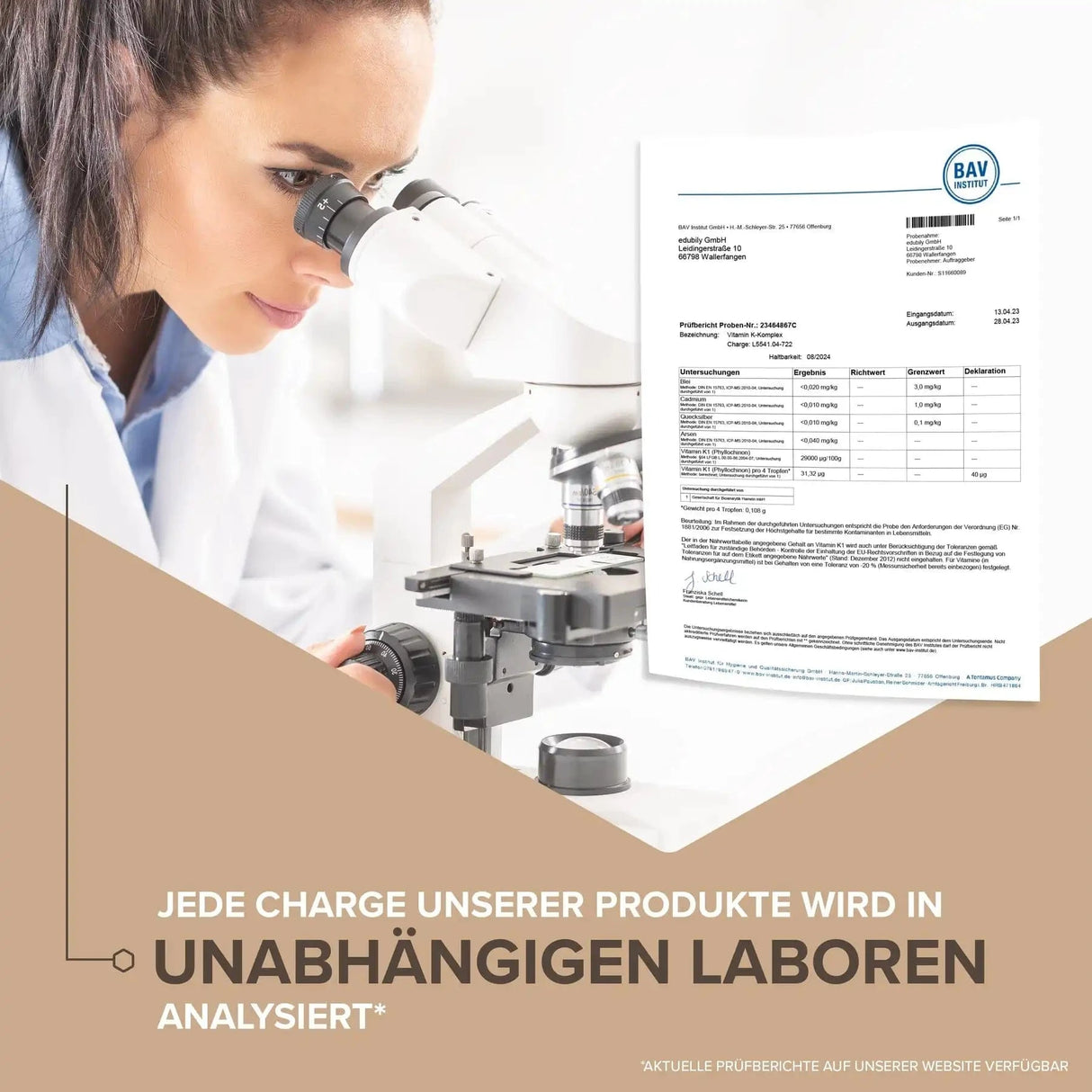 Vitamin K-Komplex mit K1 und K2-MK7 20ml kaufen - edubily Vitamine - Fitness Onlineshop