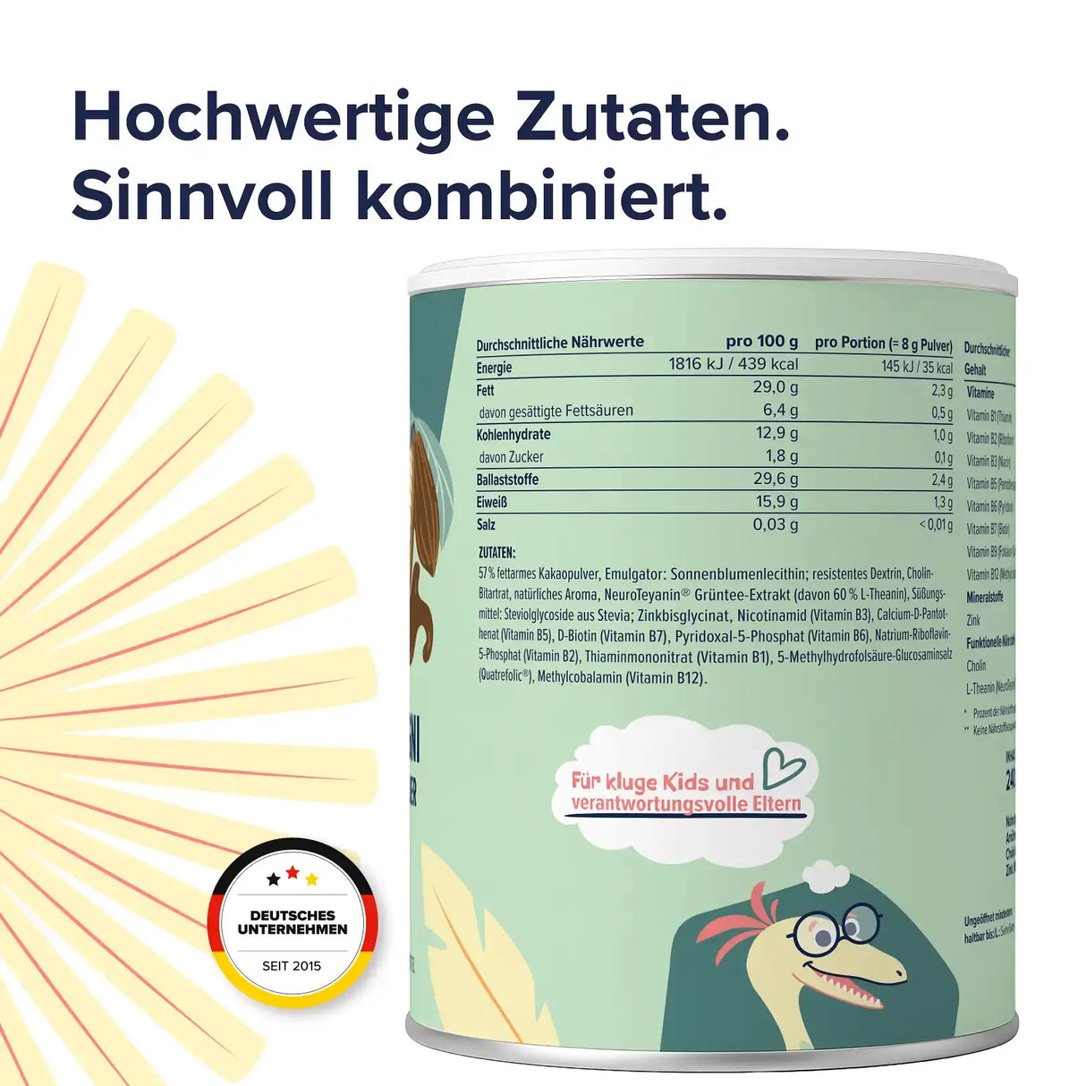 Vitasauri® Kids Kogni Getränkepulver kaufen - edubily Vitamine - Fitness Onlineshop