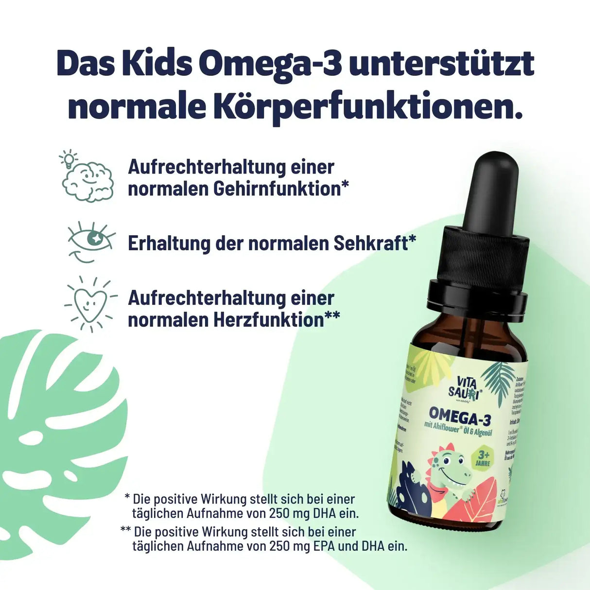 Vitasauri® Kids Omega-3 kaufen - edubily Omega 3 - Fitness Onlineshop