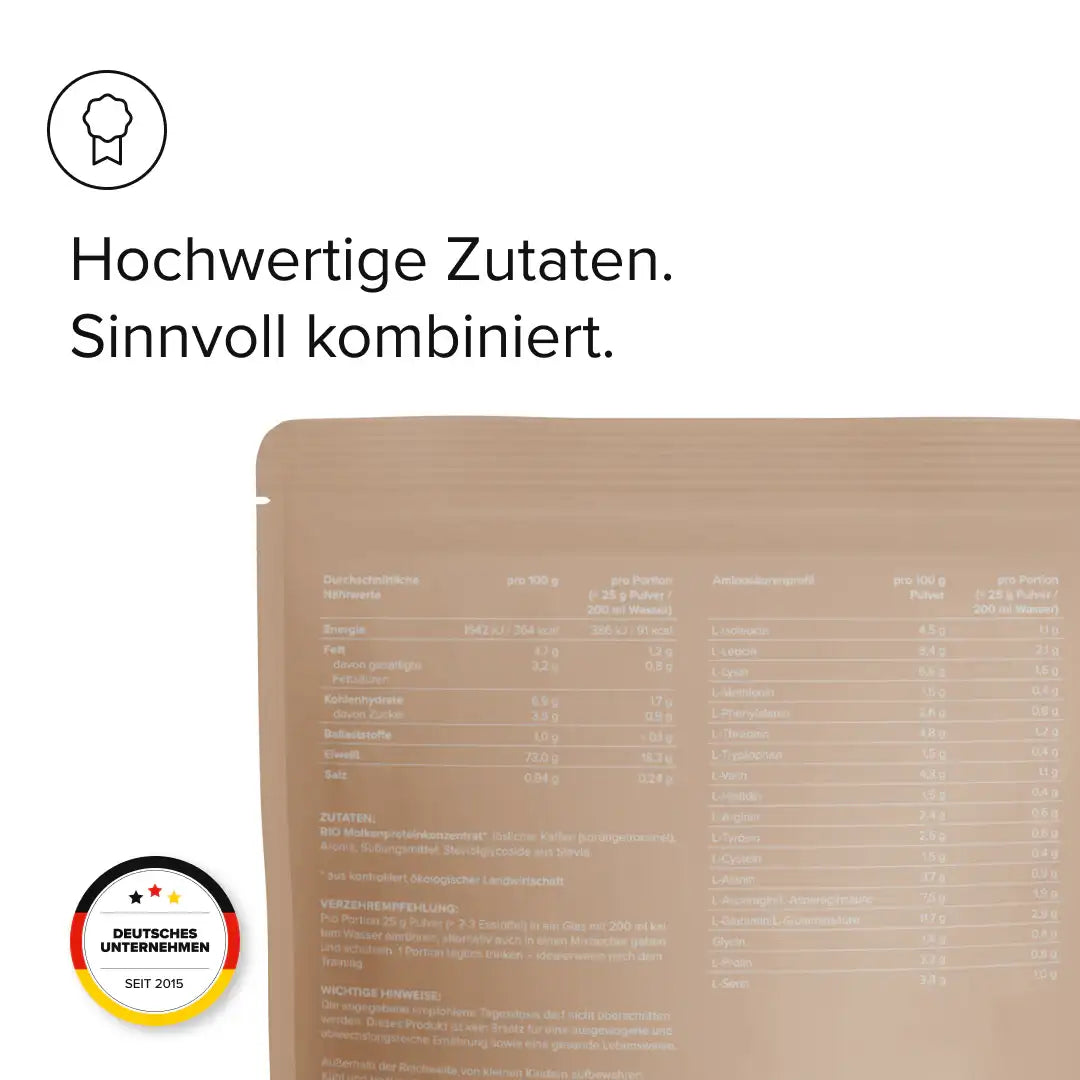 Whey Protein Konzentrat kaufen - edubily Whey Proteinpulver - Fitness Onlineshop