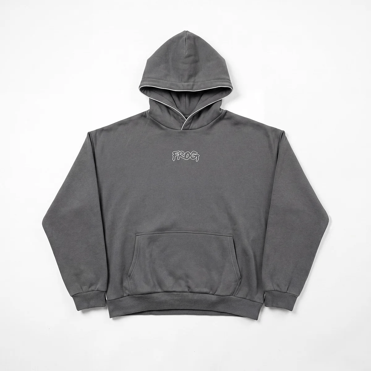 Frog Grips Hoodie Unisex (Grau) kaufen - Frog Grips Oberteile Herren - Fitness Onlineshop