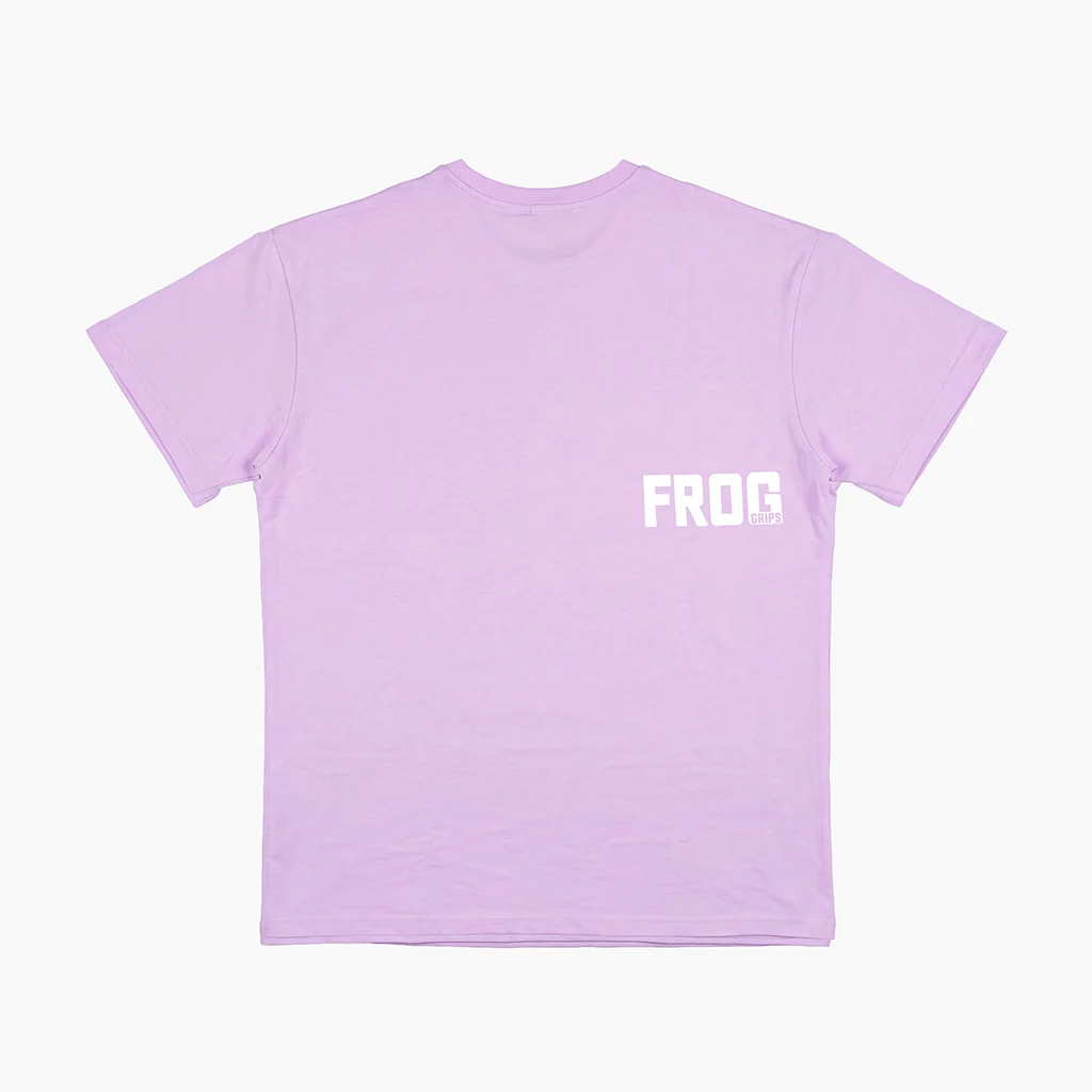 Frog Unisex Oversized T-Shirt (Lavendel) kaufen - Frog Grips Oberteile Herren - Fitness Onlineshop