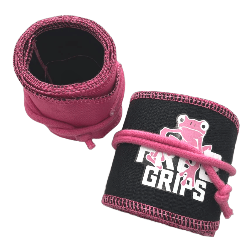 Frog Wrist Wraps (Handgelenkbandagen) Pink kaufen - Frog Grips Handgelenkbandagen - Fitness Onlineshop