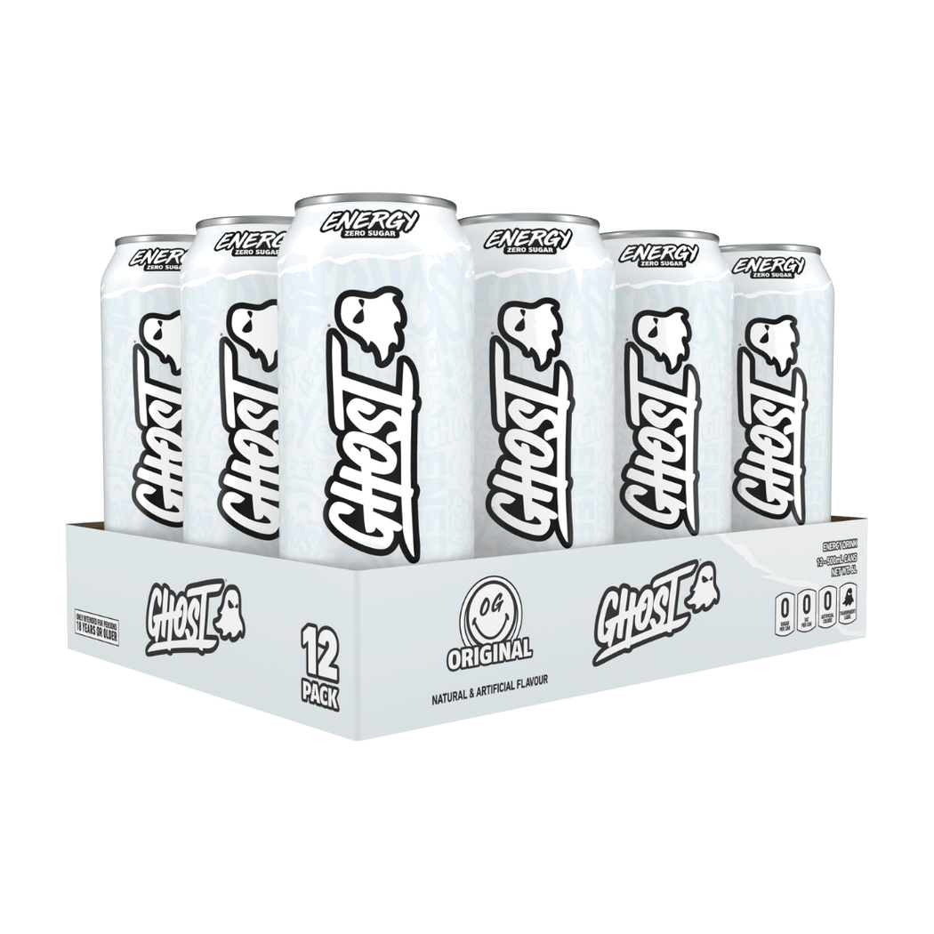 Ghost Energy Drink 12 x 500 ml / OG' Original kaufen - Ghost Energiedrinks - Fitness Onlineshop