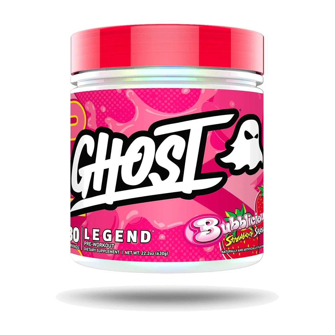 Ghost Legend V4 (660 g) Bubblicious Strawberry Splash kaufen - Ghost Pre-Workout - Fitness Onlineshop