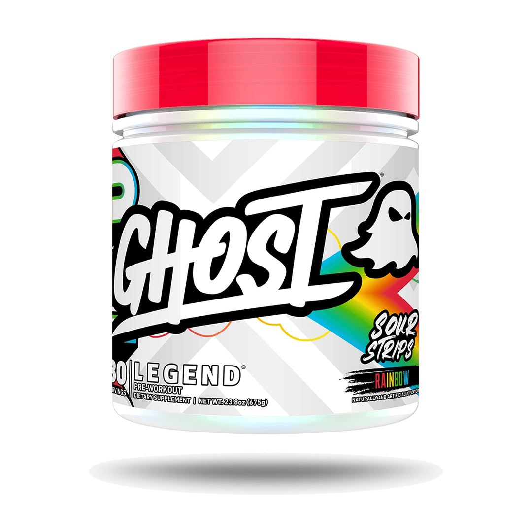 Ghost Legend V4 (660 g) Sour Strips Rainbow Candy kaufen - Ghost Pre-Workout - Fitness Onlineshop