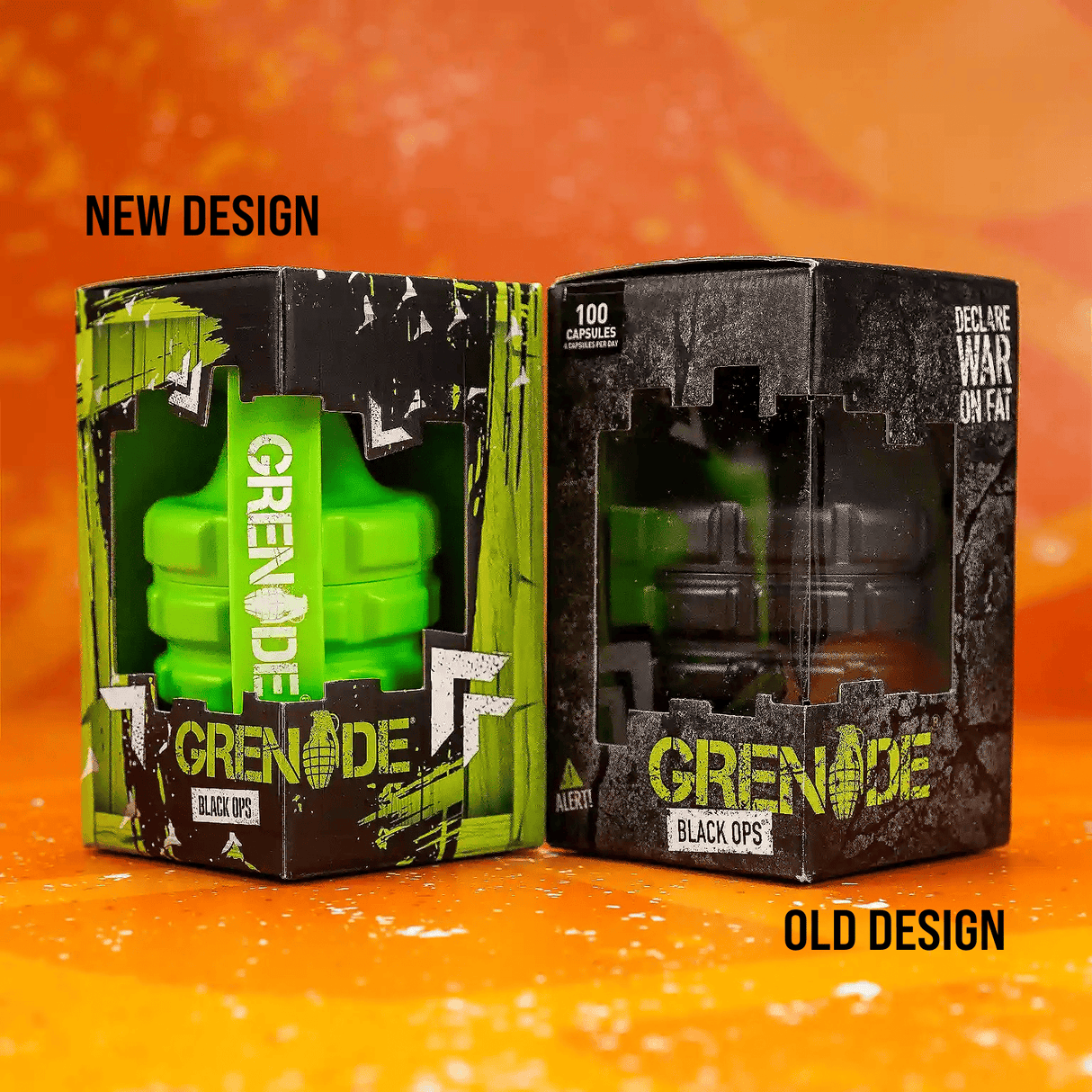 Acheter Grenade Black Ops (booster d'énergie et gestion du poids) 100 gélules - Grenade Pre-Workout - Boutique en ligne de fitness