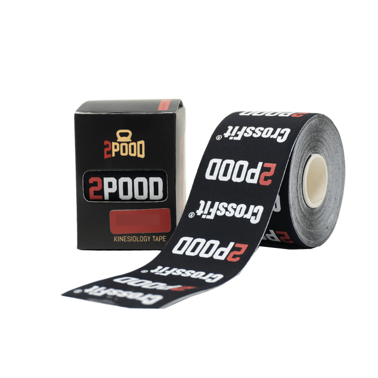 Kinesiology Tape Black / 10" Pre-cut kaufen - he-ao sports tape KT Tape - Fitness Onlineshop