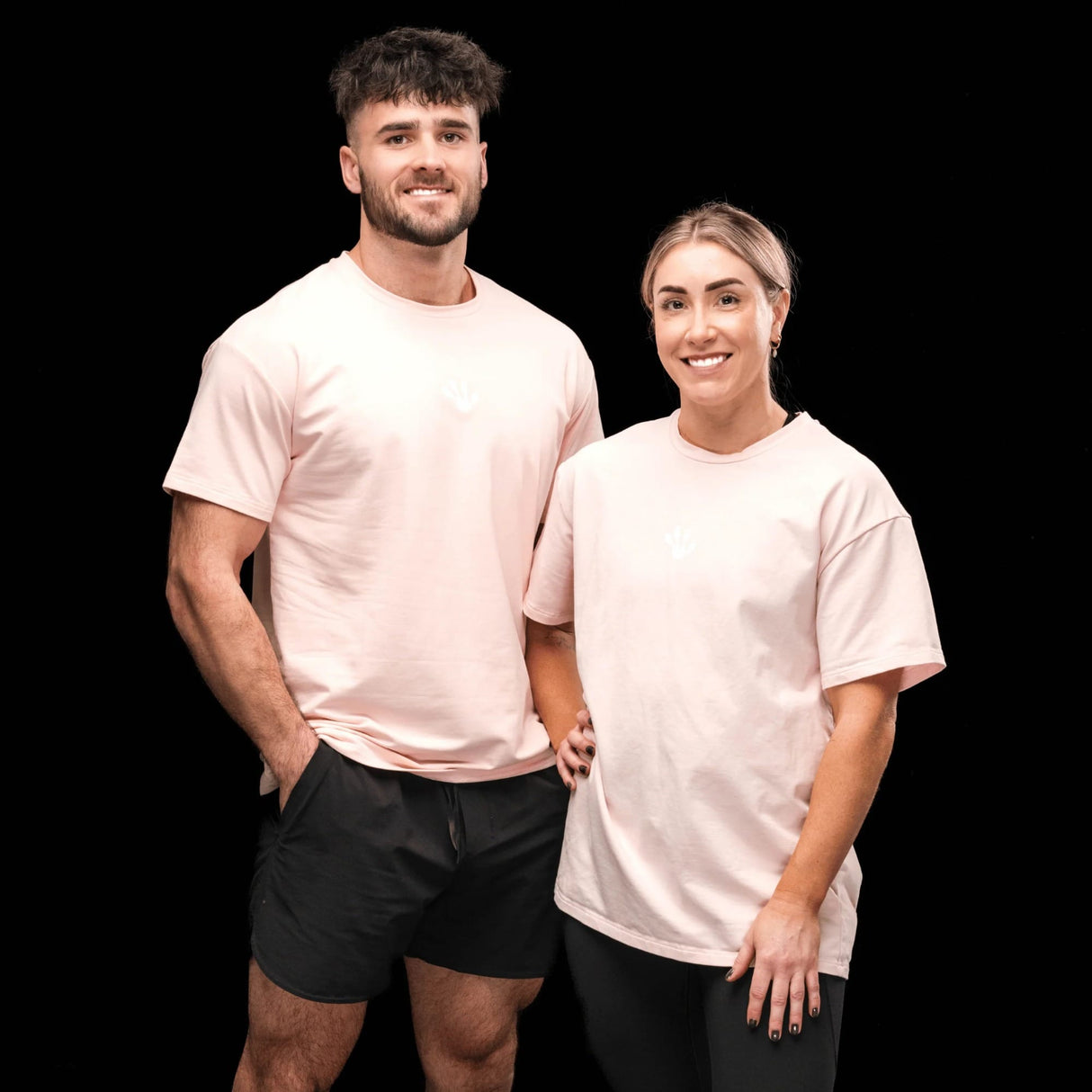 Frog Unisex Oversized T-Shirt (Peach) kaufen - HighPowered Fitness Oberteile Unisex - Fitness Onlineshop