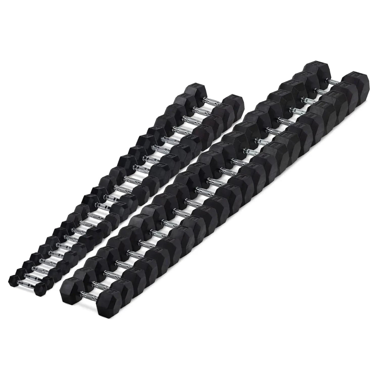 Hexagon Dumbbell Set (Kurzhanteln) 1-40kg (22 Paare) kaufen - HighPowered Kurzhantel Sets - Fitness Onlineshop