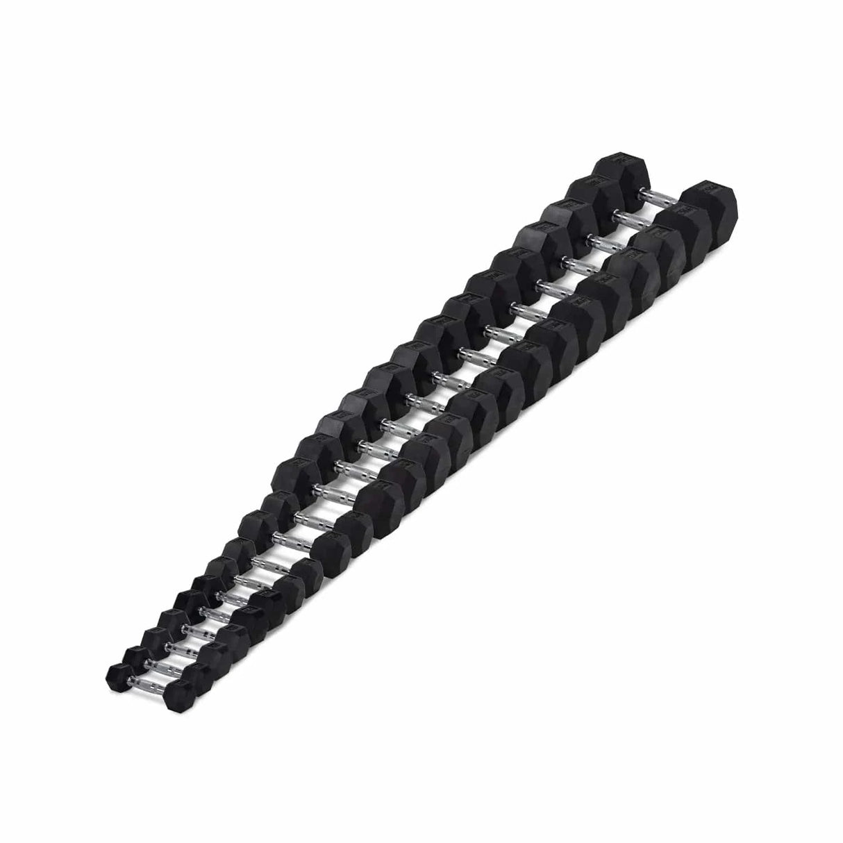 Hexagon Dumbbell Set (Kurzhanteln) 2-25kg (12 Paare) kaufen - HighPowered Kurzhantel Sets - Fitness Onlineshop