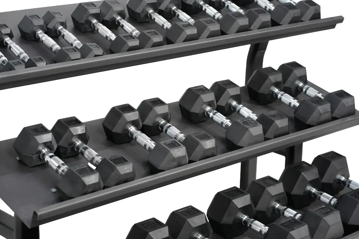 Acheter un ensemble d'haltères hexagonaux - Ensembles d'haltères HighPowered - Boutique en ligne de fitness