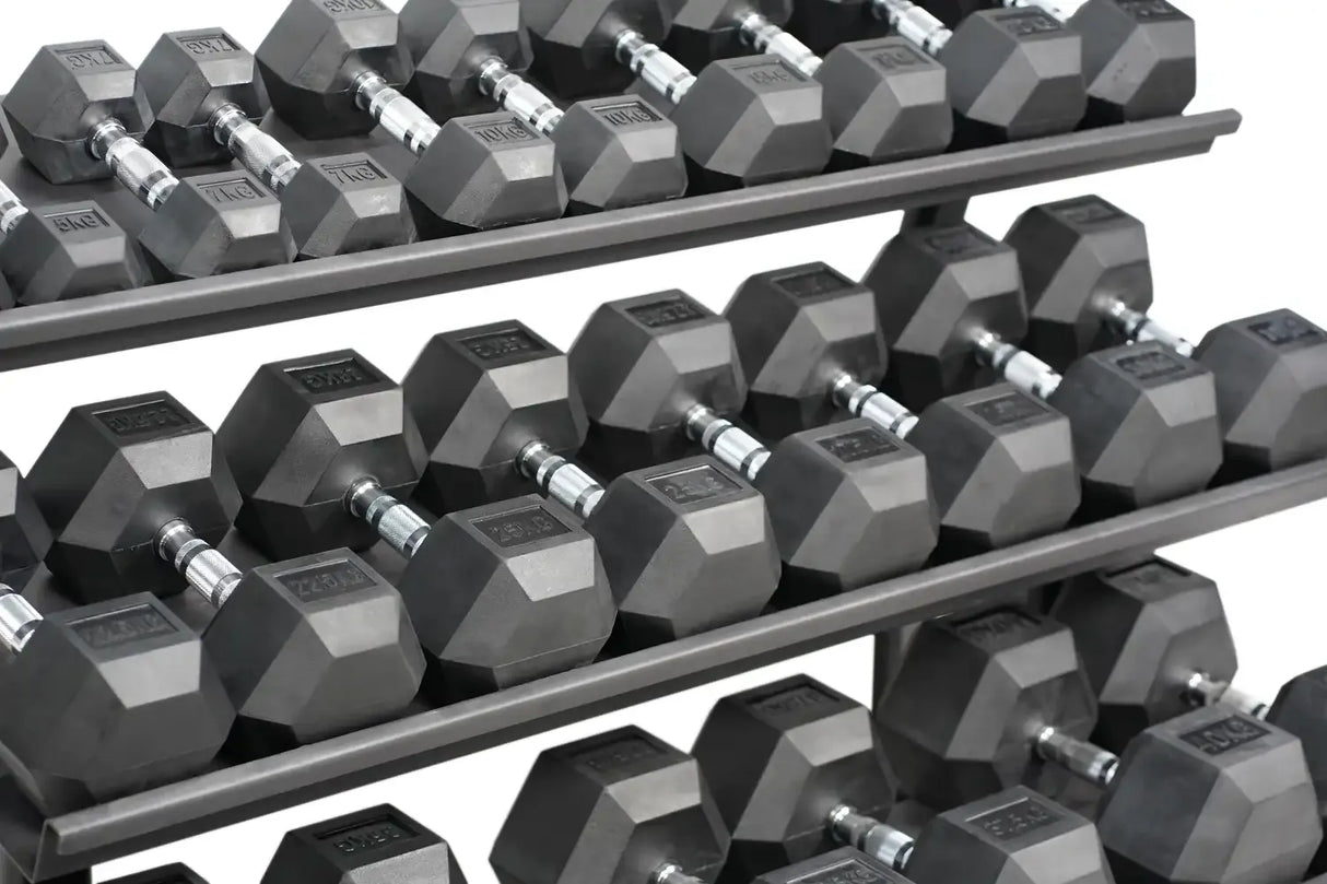 Buy Hexagon Dumbbell Set (dumbbells) - HighPowered Dumbbell Sets - Fitness Online Shop
