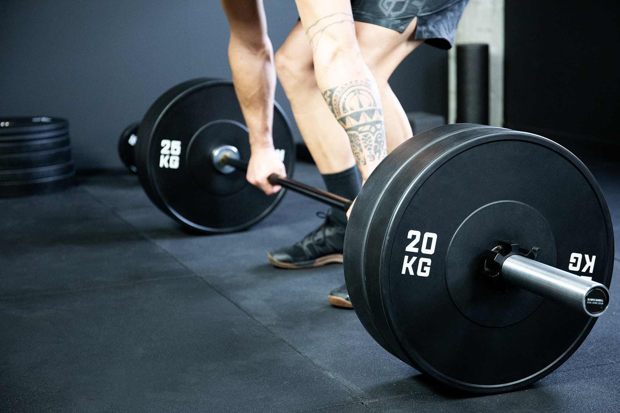 Acquista il set di bilancieri HighPowered Intro (52,5 - 58 kg) nero su HighPowered.ch