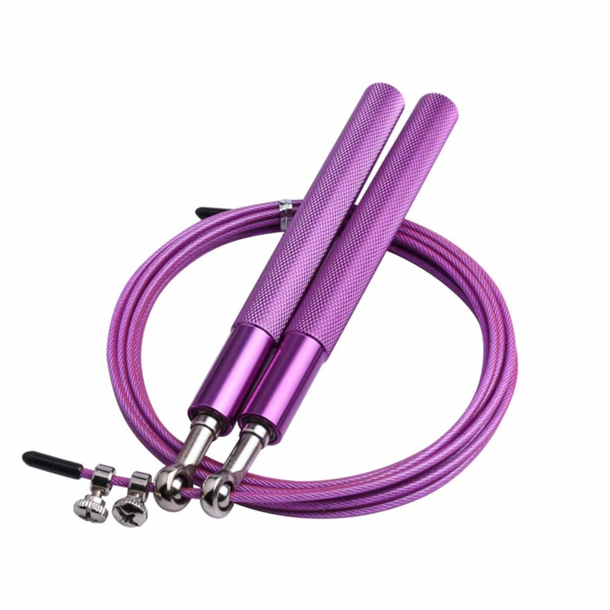 Buy HighPowered Light Aluminum Jump Rope (beginner jump rope) in purple at HighPowered.ch