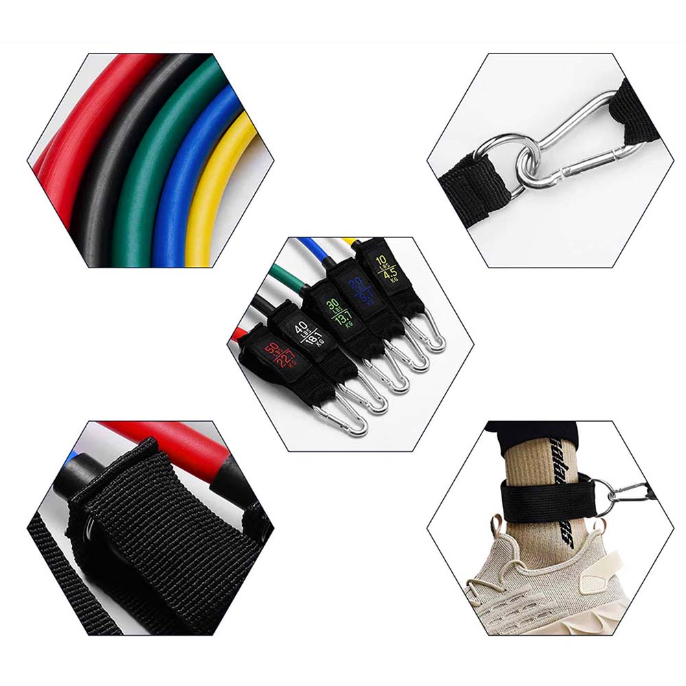 HighPowered Resistance Band Set 11-teilig (bis 68 kg Widerstand) kaufen bei HighPowered.ch