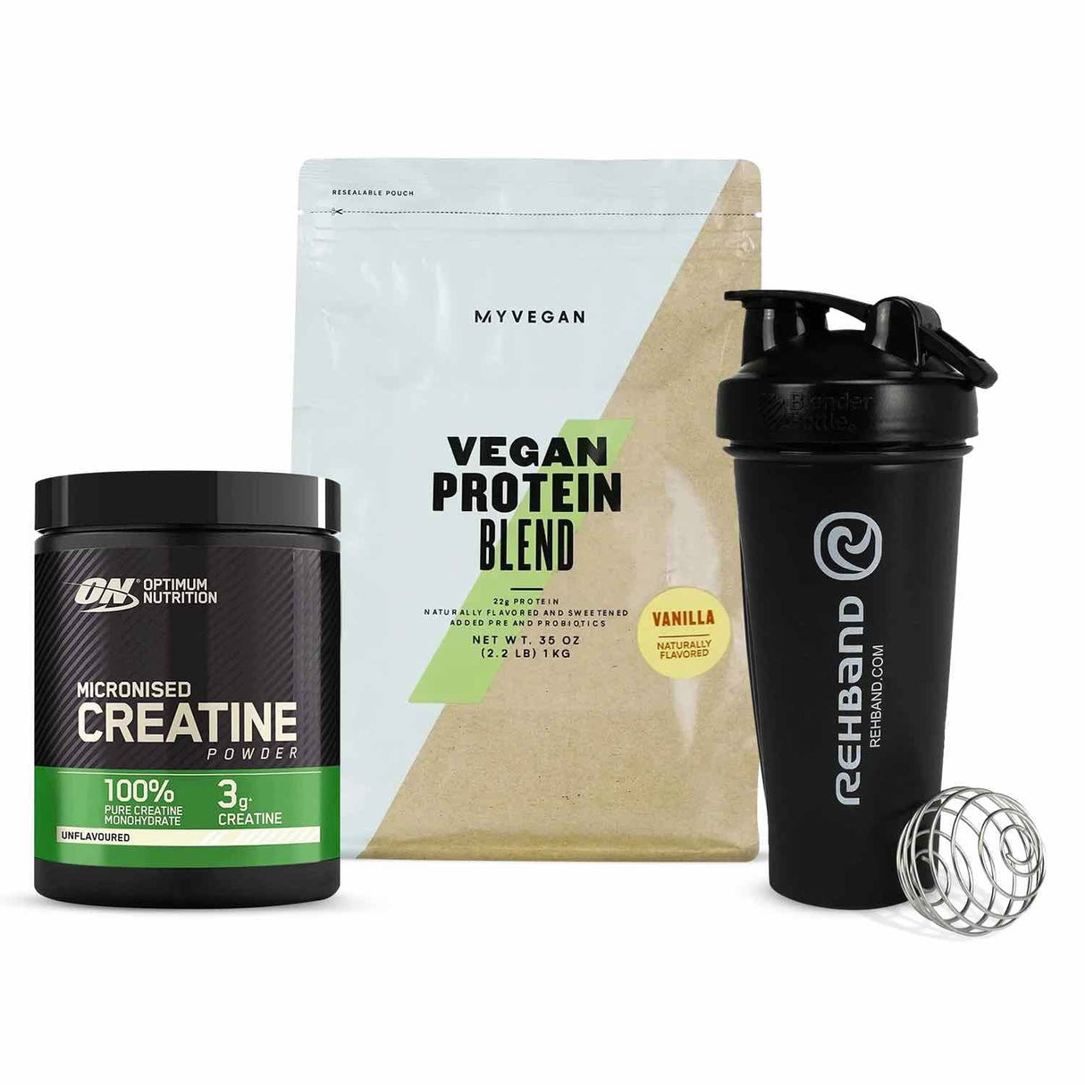 Buy HighPowered Vegan Muscle Starter Pack (Essentials) Vanilla at HighPowered.ch