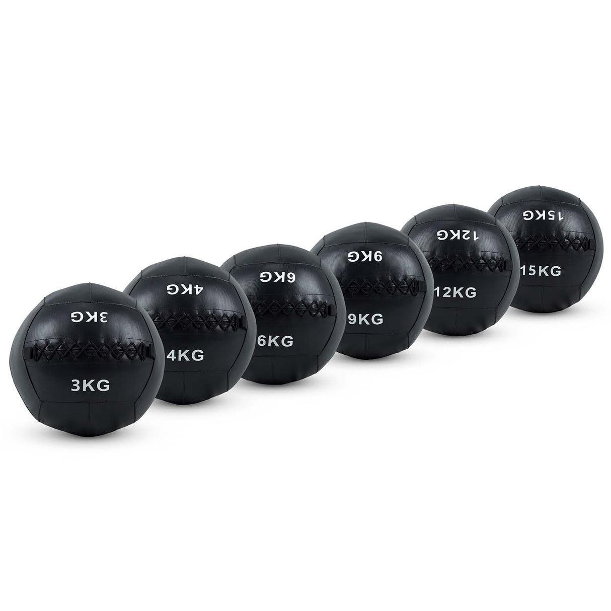 Wallball Sets Complete (6 Wallballs 3-15kg) kaufen - HighPowered Wallball Sets - Fitness Onlineshop