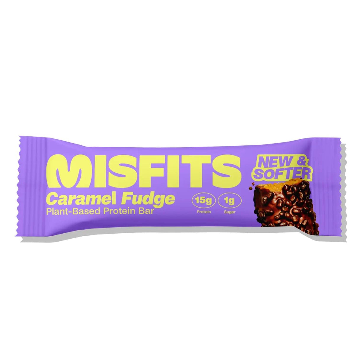 Buy Misfits Misfits Vegan Protein Bar 50 g Caramel Fudge at HighPowered.ch