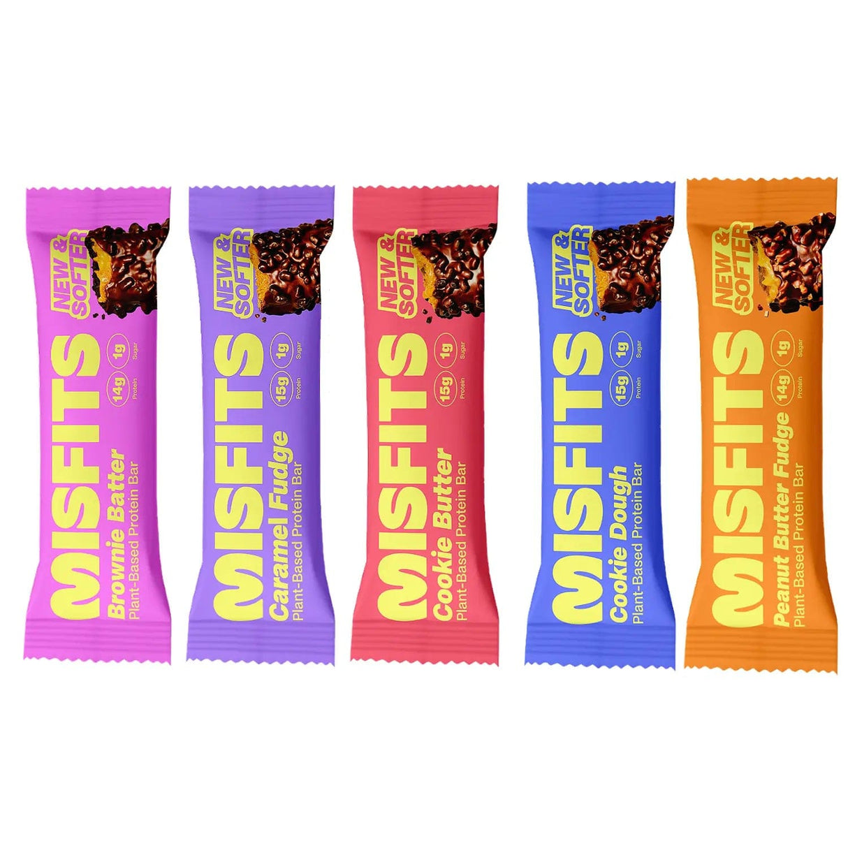 Buy Misfits Misfits Vegan Protein Bar 50 g Sample Pack at HighPowered.ch