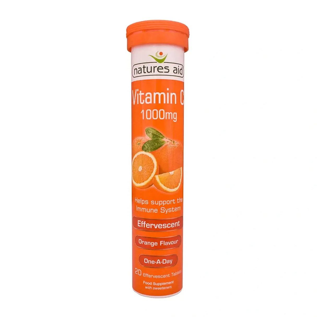 Natures Aid Vitamin C Brausetabletten (1000 mg Mega Formula) 20 Tabs kaufen bei HighPowered.ch