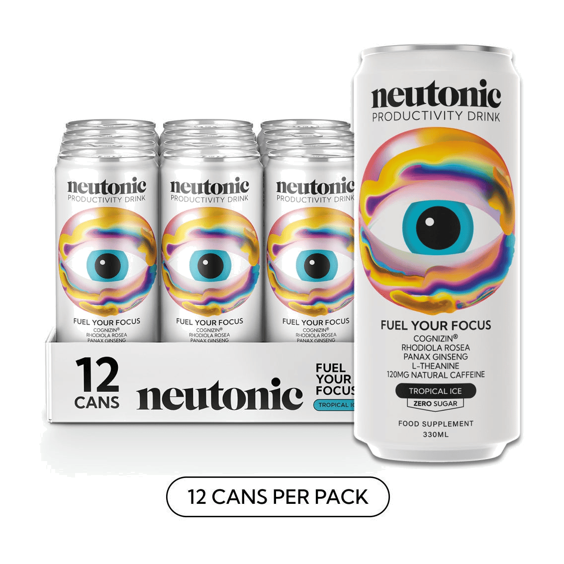 Neutonic Productivity Drink 12 x 330 ml / Tropical Ice kaufen - Neutonic Energiedrinks - Fitness Onlineshop