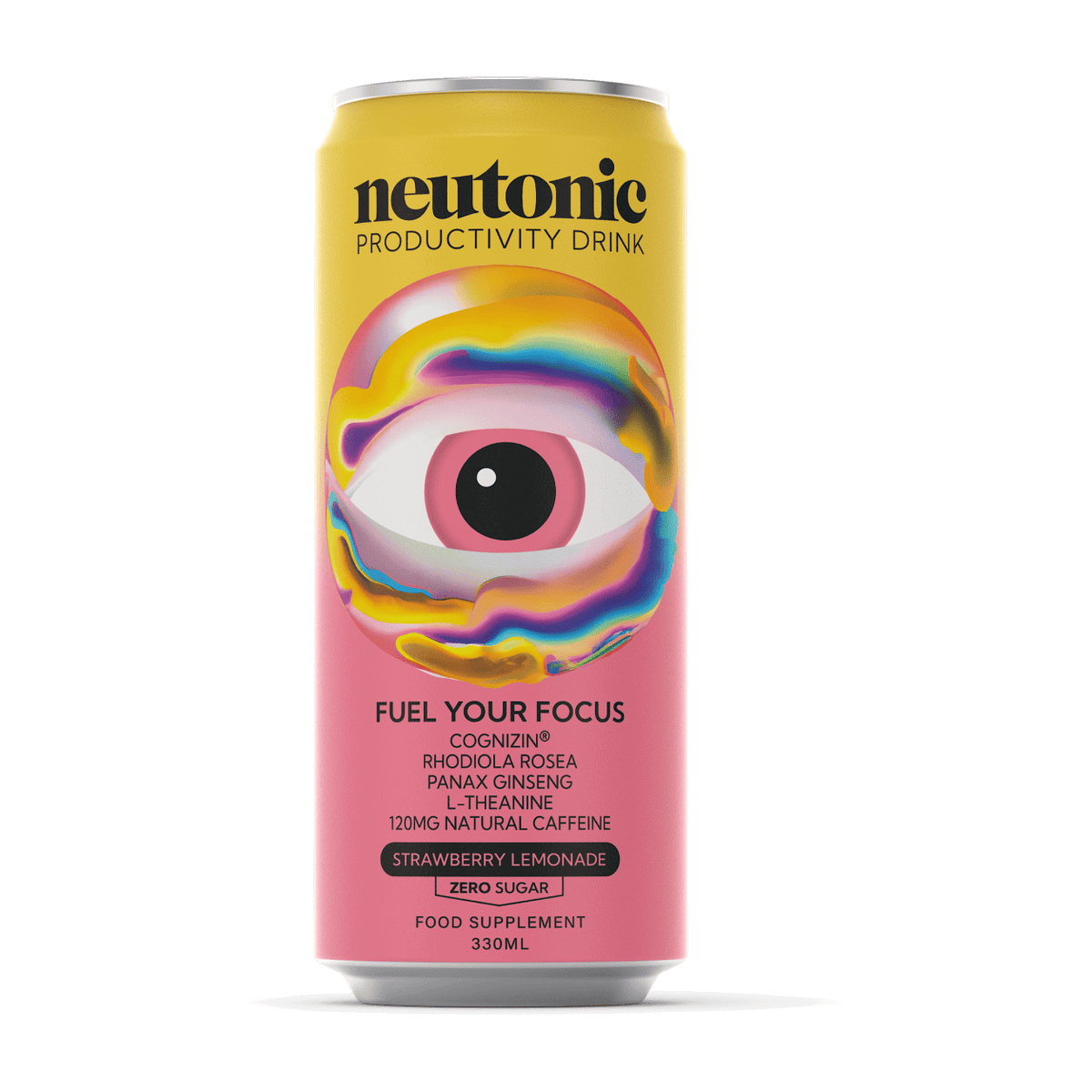 Neutonic Productivity Drink 330 ml / Strawberry Lemonade kaufen - Neutonic Energiedrinks - Fitness Onlineshop