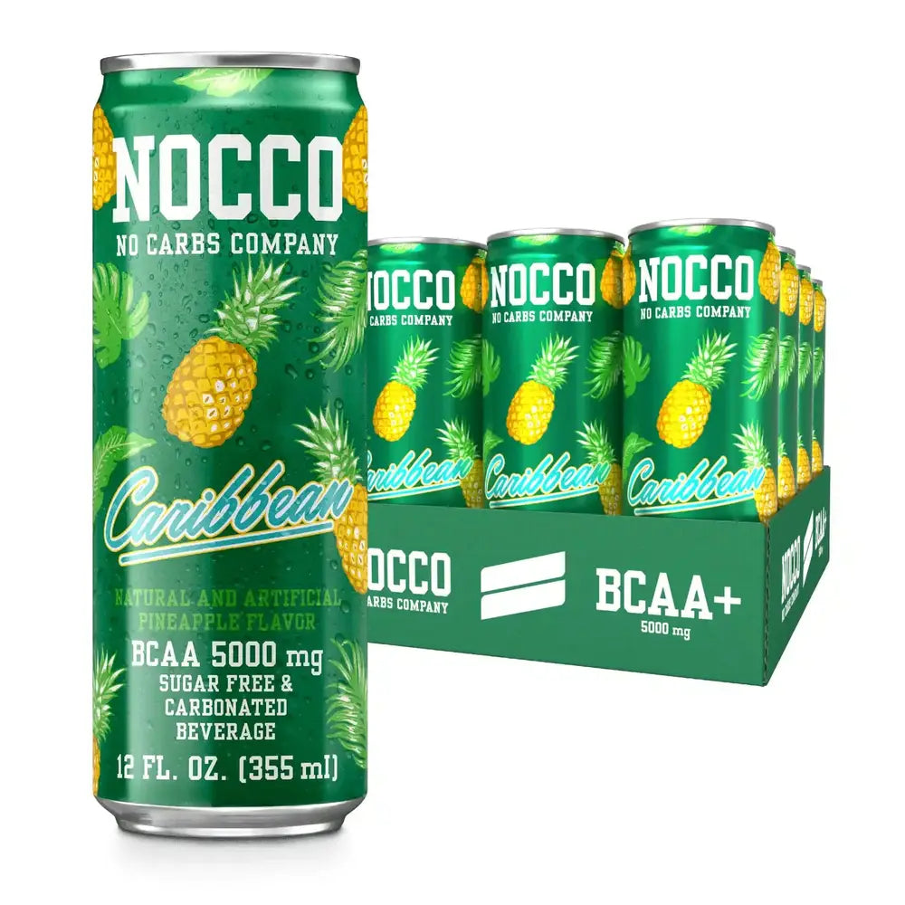 Buy NOCCO NOCCO BCAA+ Drink (caffeine-free) 12 x 330 ml Caribbean at HighPowered.ch