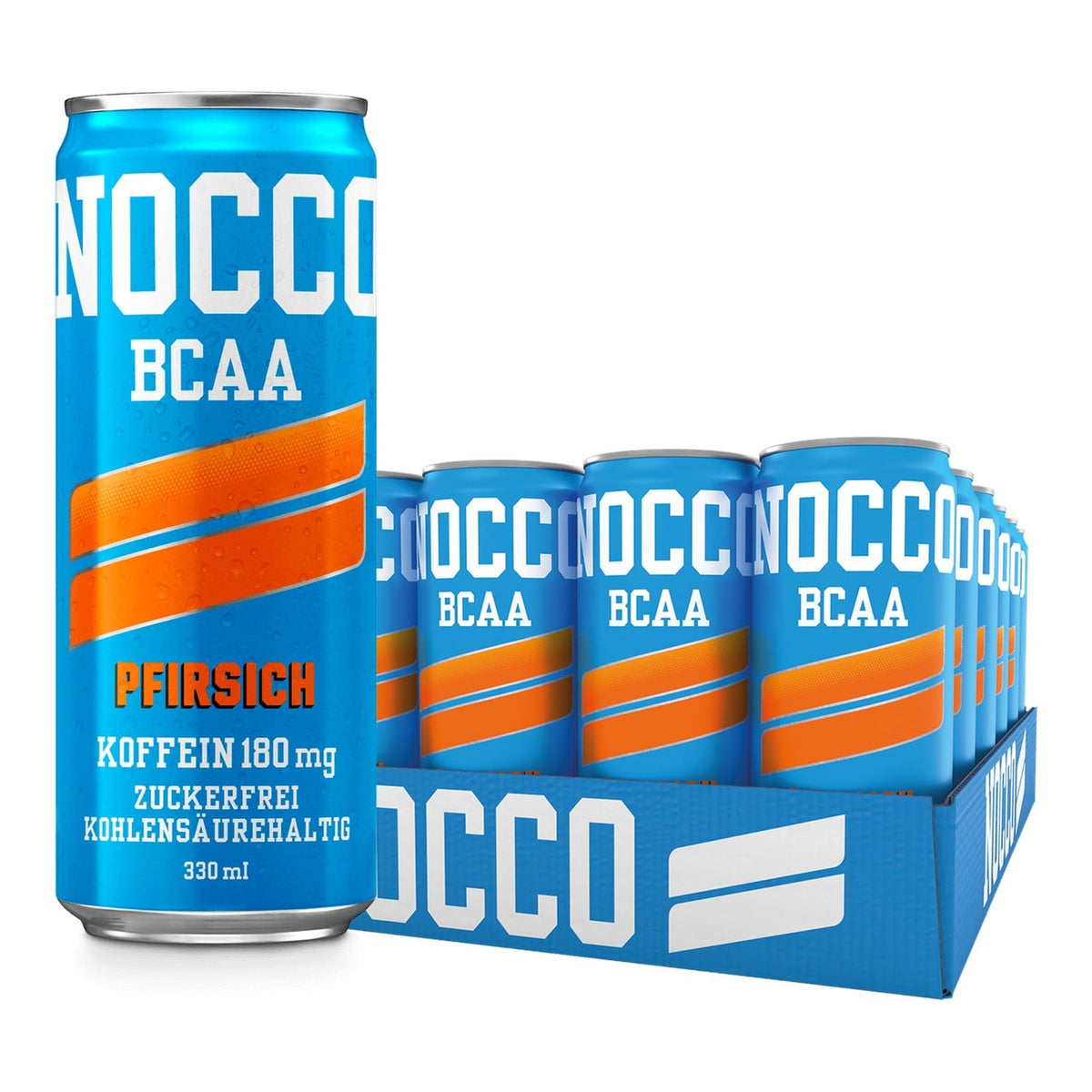 NOCCO Energiedrink BCAA 24 x 330 ml / Peach kaufen - NOCCO Energiedrinks - Fitness Onlineshop