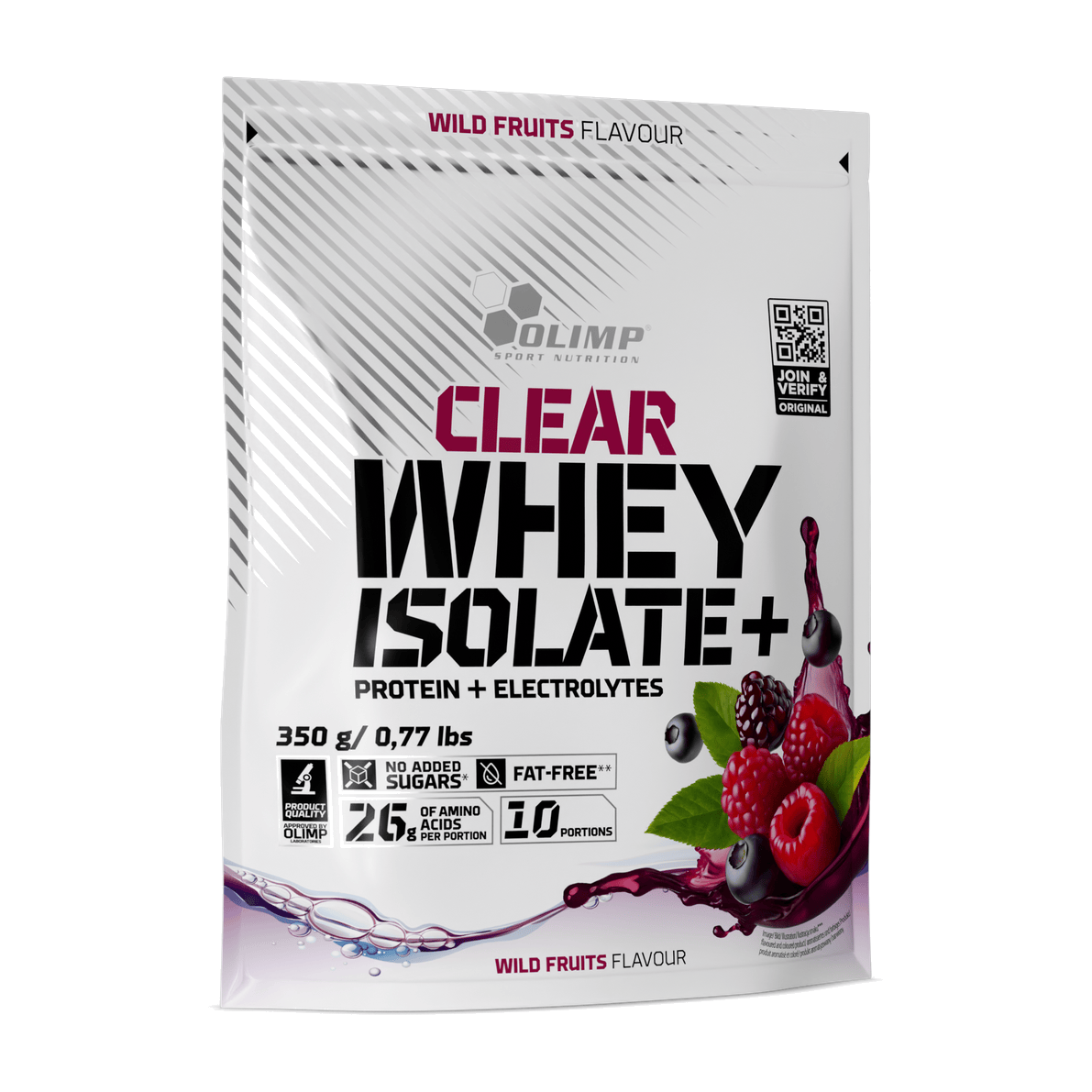Olimp Sport Nutrition Clear Whey Isolate+ (350 g) Wild Fruits kaufen - Olimp Sport Nutrition Whey Proteinpulver - Fitness Onlineshop