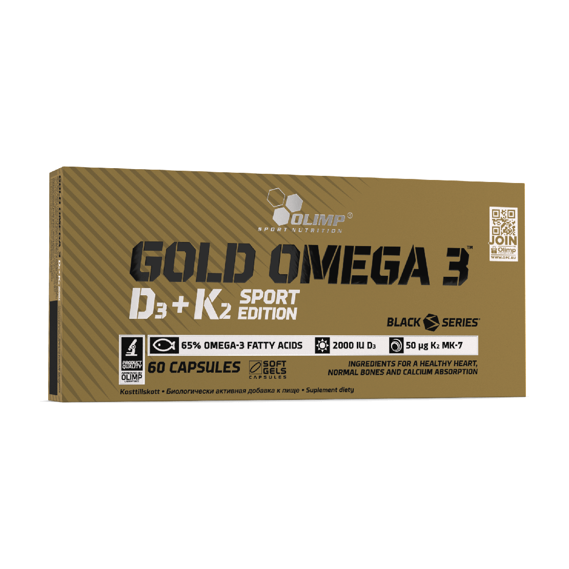 Olimp Sport Nutrition Gold Omega 3 D3+K2 (60 Kapseln) kaufen - Olimp Sport Nutrition Omega 3 - Fitness Onlineshop