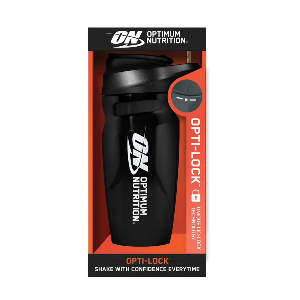 Optimum Nutrition Opti-Lock Shaker (600 ml) kaufen - Optimum Nutrition Shaker - Fitness Onlineshop