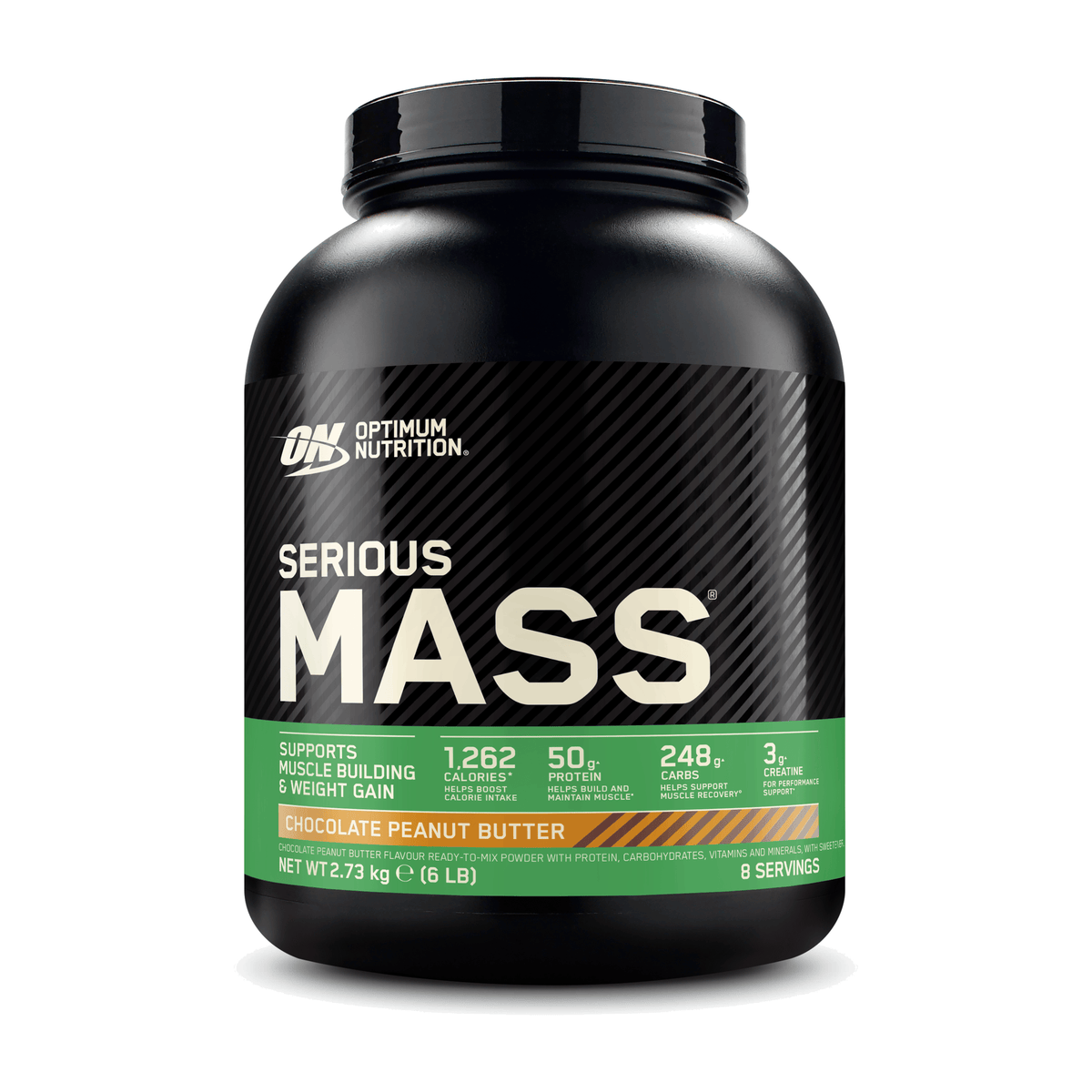 Optimum Nutrition Serious Mass 2.73 kg / Choc Peanut Butter kaufen - Optimum Nutrition Weightgainer - Fitness Onlineshop