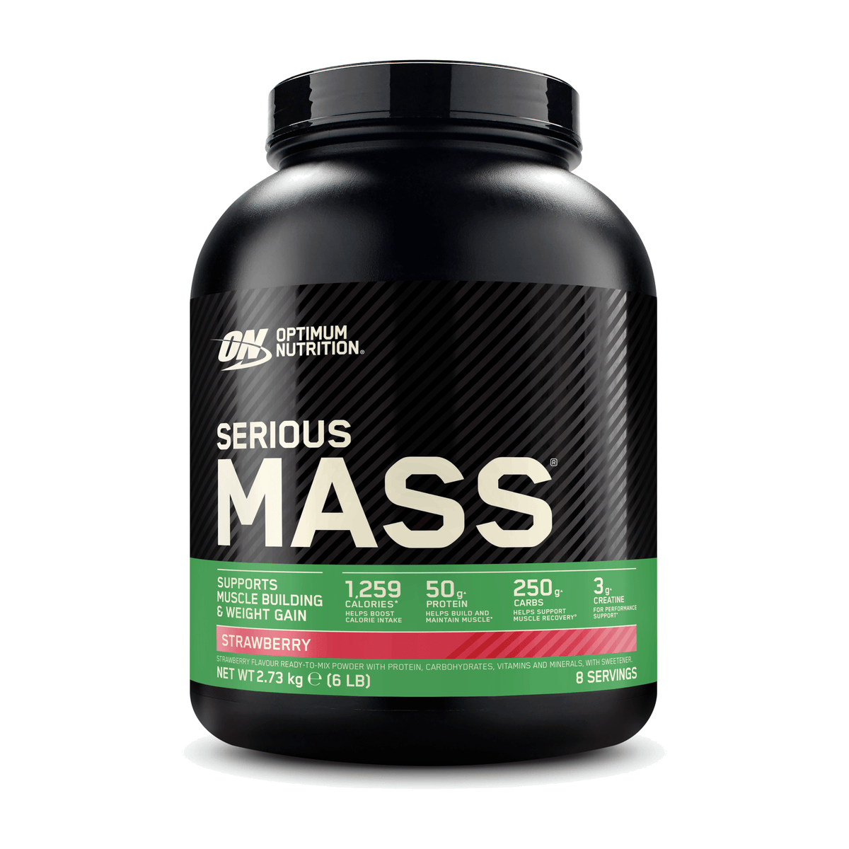 Optimum Nutrition Serious Mass 2.73 kg / Strawberry kaufen - Optimum Nutrition Weightgainer - Fitness Onlineshop