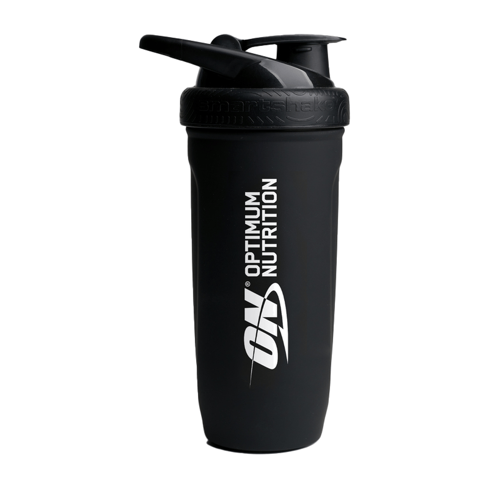Optimum Nutrition Smartshake Reforce Steel Shaker (900 ml) Black kaufen - Optimum Nutrition Shaker - Fitness Onlineshop