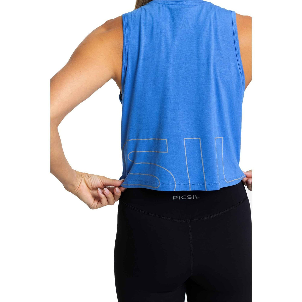 PicSil Ärmelloses Damen Crop Top (Core 0.2) Blau kaufen bei HighPowered.ch