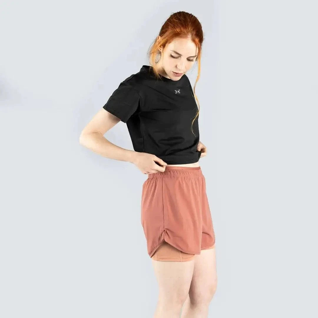 Damen Crop T-Shirt MOVE kaufen - PicSil Oberteile Damen - Fitness Onlineshop