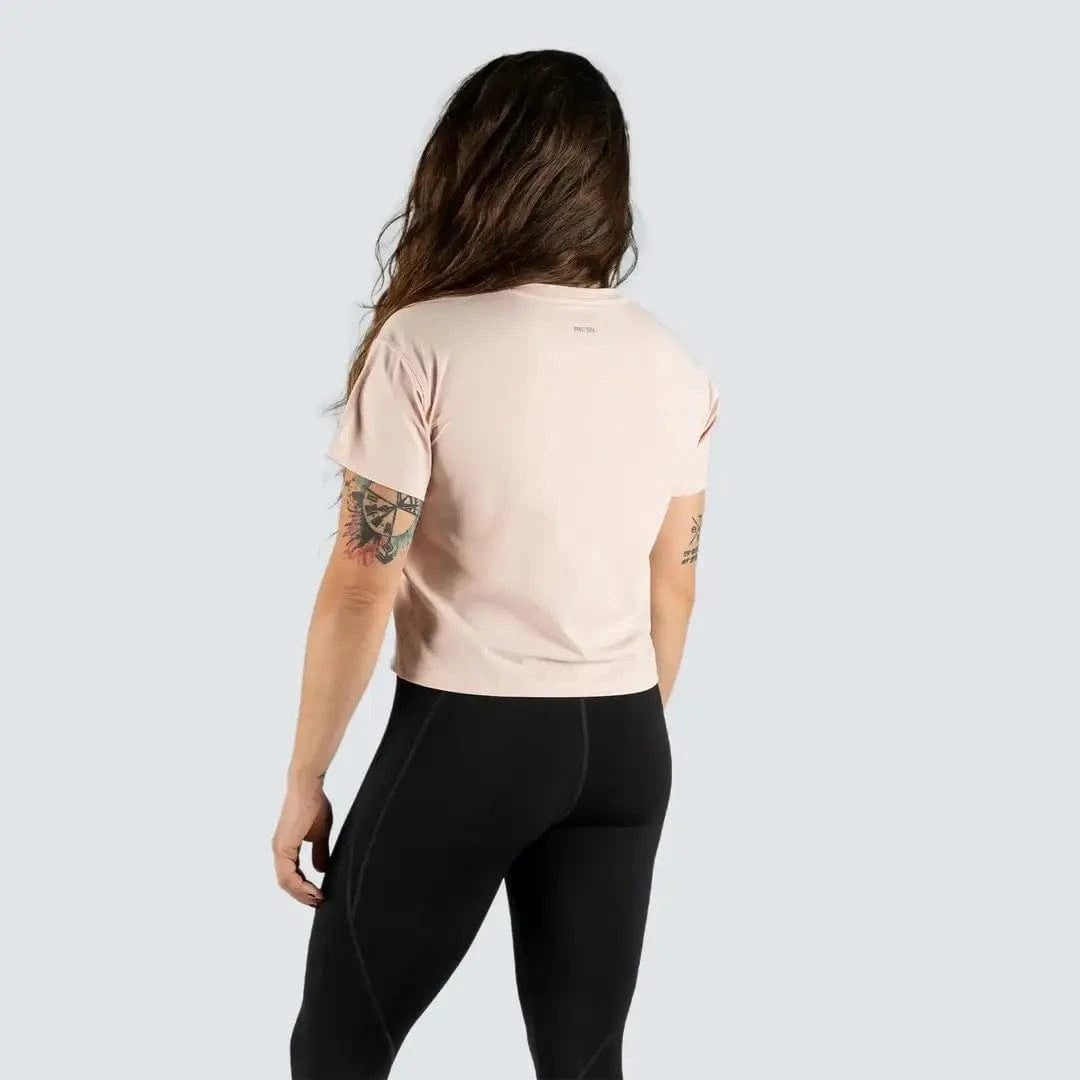 Damen Crop T-Shirt MOVE kaufen - PicSil Oberteile Damen - Fitness Onlineshop