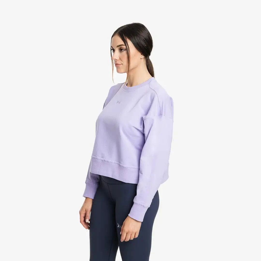 Damen Jersey Stretch Crop Sweatshirt kaufen - PicSil Oberteile Damen - Fitness Onlineshop