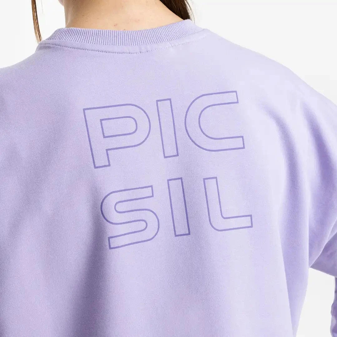 Damen Jersey Stretch Crop Sweatshirt kaufen - PicSil Oberteile Damen - Fitness Onlineshop