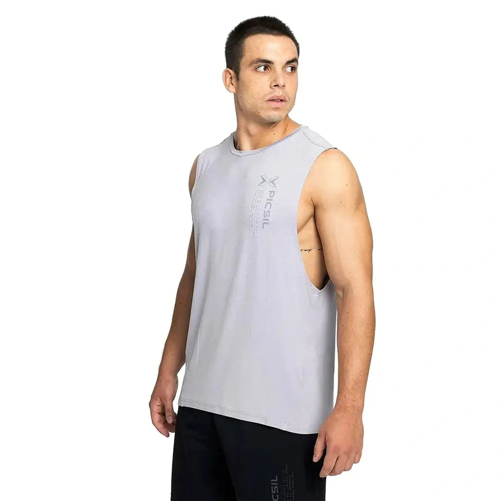 PicSil Herren Sport Tank Top (Core) Grau kaufen bei HighPowered.ch